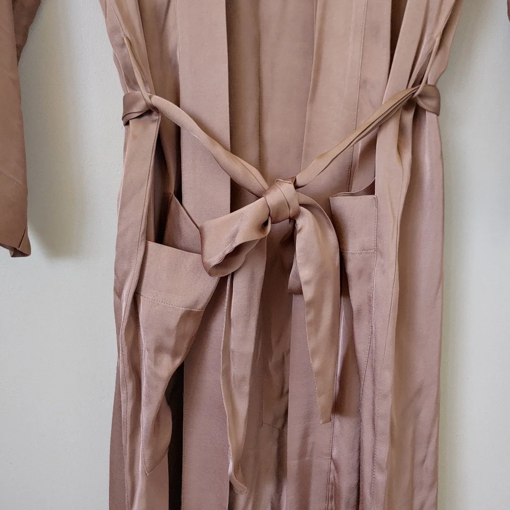 NWT Durante Jacket Robe Size Small Nutmeg - Picture 8 of 16